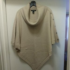 White House Black Market Sweater Ponho